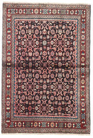  Persian Hosseinabad Rug 100X150 Red/Dark Red Carpetvista
