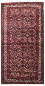  Baluch Rug 103X196 Persian Wool Red/Dark Red Small Carpetvista