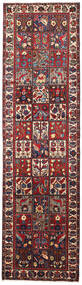  Oriental Bakhtiari Rug 115X405 Runner
 Red/Dark Red Wool, Persia/Iran Carpetvista