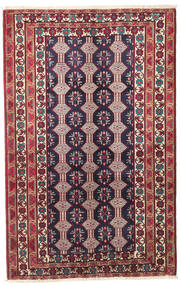 絨毯 オリエンタル バルーチ パティナ 132X206 レッド/ダークピンク (ウール, ペルシャ/イラン)