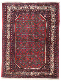  104X136 Medallion Small Hamadan Patina Rug Wool, Carpetvista