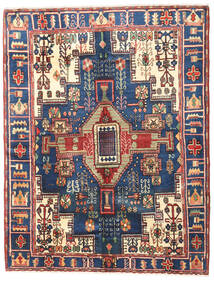  Oriental Nahavand Rug 150X190 Wool, Persia/Iran Carpetvista