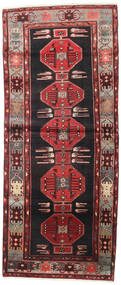  Persialainen Hamadan Matot Matto 115X275 Käytävämatto Tummanpunainen/Punainen (Villa, Persia/Iran)