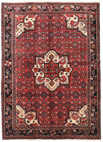  155X210 Medallion Small Hosseinabad Rug Wool, Carpetvista