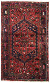  Orientalischer Zanjan Teppich 120X195 Rot/Dunkelrosa Wolle, Persien/Iran Carpetvista