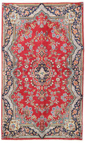 Alfombra Oriental Kerman 135X225 Rojo/Beige (Lana, Persia/Irán)