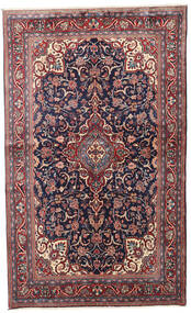  Persian Sarouk Rug 128X212 Red/Dark Purple (Wool, Persia/Iran)