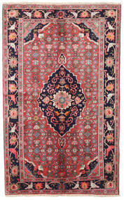 絨毯 ザンジャン 130X210 レッド/ダークパープル (ウール, ペルシャ/イラン)