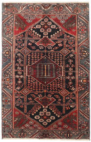 130X198 Saveh Matta Orientalisk Mörkröd/Röd (Ull, Persien/Iran) Carpetvista