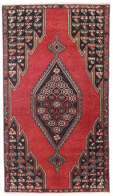 98X176 Saveh Patina Matta Orientalisk Röd/Mörkgrå (Ull, Persien/Iran) Carpetvista