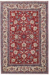 200X300 Yazd Patina Rug Oriental Red/Dark Pink (Wool, Persia/Iran) Carpetvista
