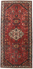 絨毯 ペルシャ ハマダン パティナ 143X312 レッド/茶色 (ウール, ペルシャ/イラン)