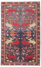  Orientalisk Bakhtiar Patina Matta 112X182 Röd/Grå Ull, Persien/Iran Carpetvista