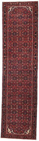 105X410 Alfombra Hamadan Patina Oriental De Pasillo Rojo Oscuro/Rojo (Lana, Persia/Irán) Carpetvista