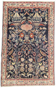  Kashmar Patina Rug 116X186 Persian Wool Dark Grey/Beige Small Carpetvista