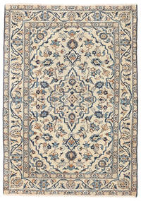  Orientalischer Keshan Patina Teppich 100X143 Beige/Grau Wolle, Persien/Iran Carpetvista