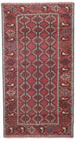 Baluch Patina Rug 82X155 Red/Dark Red Wool, Persia/Iran Carpetvista
