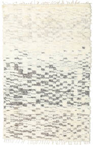 152X241 絨毯 Barchi/Moroccan Berber - Indo モダン ベージュ/ホワイト (ウール, インド) Carpetvista