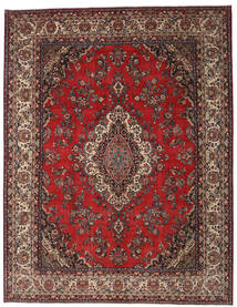 絨毯 オリエンタル ハマダン パティナ 335X428 茶色/レッド 大きな (ウール, ペルシャ/イラン)