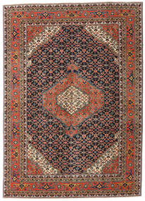 208X290 絨毯 アルデビル パティナ オリエンタル 茶色/オレンジ (ウール, ペルシャ/イラン) Carpetvista