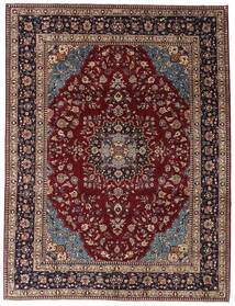  Orientalischer Kashmar Patina Teppich 254X335 Dunkelrot/Rot Großer Wolle, Persien/Iran Carpetvista