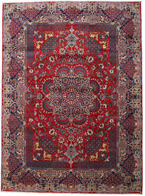 Tapete Oriental Najafabad 333X462 Vermelho/Rosa Escuro Grande (Lã, Pérsia/Irão)