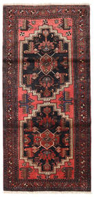 96X202 Dywan Orientalny Zanjan Ciemnoczerwony/Czerwony (Wełna, Persja/Iran) Carpetvista