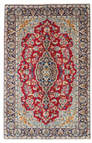 149X234 Tappeto Orientale Kirman Rosso/Beige (Lana, Persia/Iran) Carpetvista