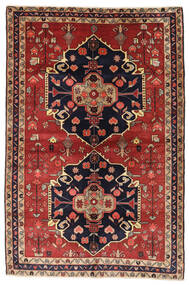  Persischer Ardebil Teppich 150X225 Rot/Dunkellila (Wolle, Persien/Iran)