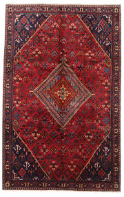絨毯 ペルシャ ジョーサガン 210X335 レッド/ダークピンク (ウール, ペルシャ/イラン)