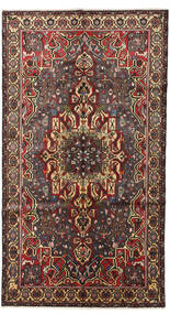 165X295 絨毯 バクティアリ オリエンタル 廊下 カーペット レッド/ベージュ (ウール, ペルシャ/イラン) Carpetvista