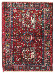 Tapete Oriental Heriz 106X140 Vermelho/Vermelho Escuro (Lã, Pérsia/Irão)
