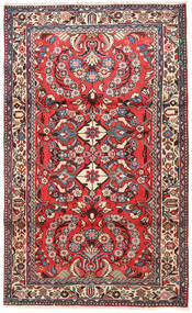 Rudbar Teppich 95X155 Rot/Dunkelrot Wolle, Persien/Iran Carpetvista