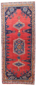  Wiss Rug 83X200 Persian Wool Red/Dark Purple Small Carpetvista