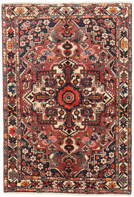 145X215 Tappeto Bakhtiar Orientale Rosso/Beige (Lana, Persia/Iran) Carpetvista