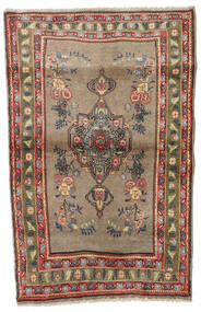  Persischer Koliai Teppich 90X140 Orange/Braun (Wolle, Persien/Iran)