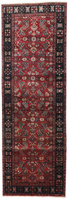  Orientalischer Heriz Teppich 105X315 Läufer Dunkelrot/Rot Wolle, Persien/Iran Carpetvista