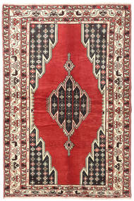  Persischer Saveh Teppich 125X200 Rot/Braun (Wolle, Persien/Iran)