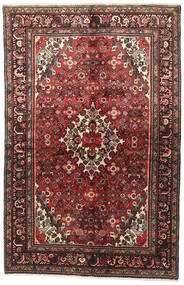 143X223 絨毯 ホセイナバード オリエンタル ダークレッド/レッド (ウール, ペルシャ/イラン) Carpetvista