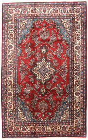  170X265 Hamadan Vloerkleed Rood/Donkerrood Perzië/Iran Carpetvista