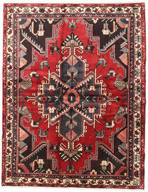Alfombra Persa Bakhtiar 164X210 Rojo/Rojo Oscuro (Lana, Persia/Irán)