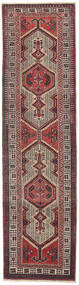 87X327 絨毯 セーラ パティナ オリエンタル 廊下 カーペット レッド/ダークレッド (ウール, ペルシャ/イラン) Carpetvista