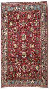 161X288 絨毯 オリエンタル マシュハド パティナ レッド/茶色 (ウール, ペルシャ/イラン) Carpetvista