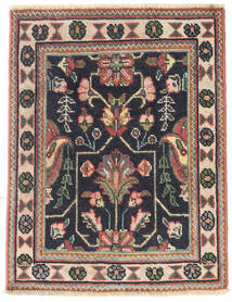 60X77 絨毯 オリエンタル タブリーズ パティナ ダークグレー/ベージュ (ウール, ペルシャ/イラン) Carpetvista