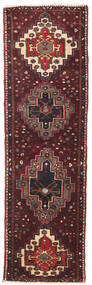  Oriental Heriz Rug 63X210 Runner
 Dark Red/Red Wool, Persia/Iran Carpetvista