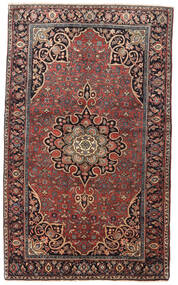 絨毯 ペルシャ ビジャー 129X212 レッド/ダークレッド (ウール, ペルシャ/イラン)