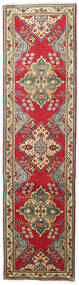 絨毯 オリエンタル タブリーズ 77X293 廊下 カーペット レッド/ベージュ (ウール, ペルシャ/イラン)