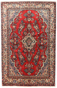 130X200 絨毯 ハマダン パティナ オリエンタル レッド/ダークレッド (ウール, ペルシャ/イラン) Carpetvista