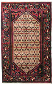 絨毯 オリエンタル コリアイ 128X207 ダークピンク/レッド (ウール, ペルシャ/イラン)