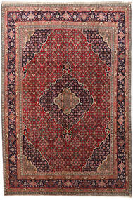 220X328 Tappeto Bidjar Zanjan Orientale Rosso/Rosso Scuro (Lana, Persia/Iran) Carpetvista